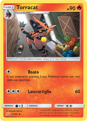 Torracat (Reverse Holo)