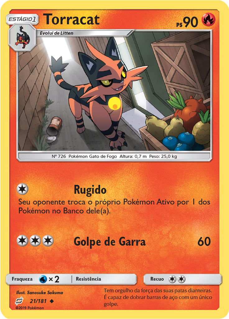 Torracat (Reverse Holo)