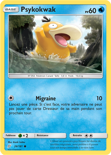 Psykokwak (Reverse Holo)