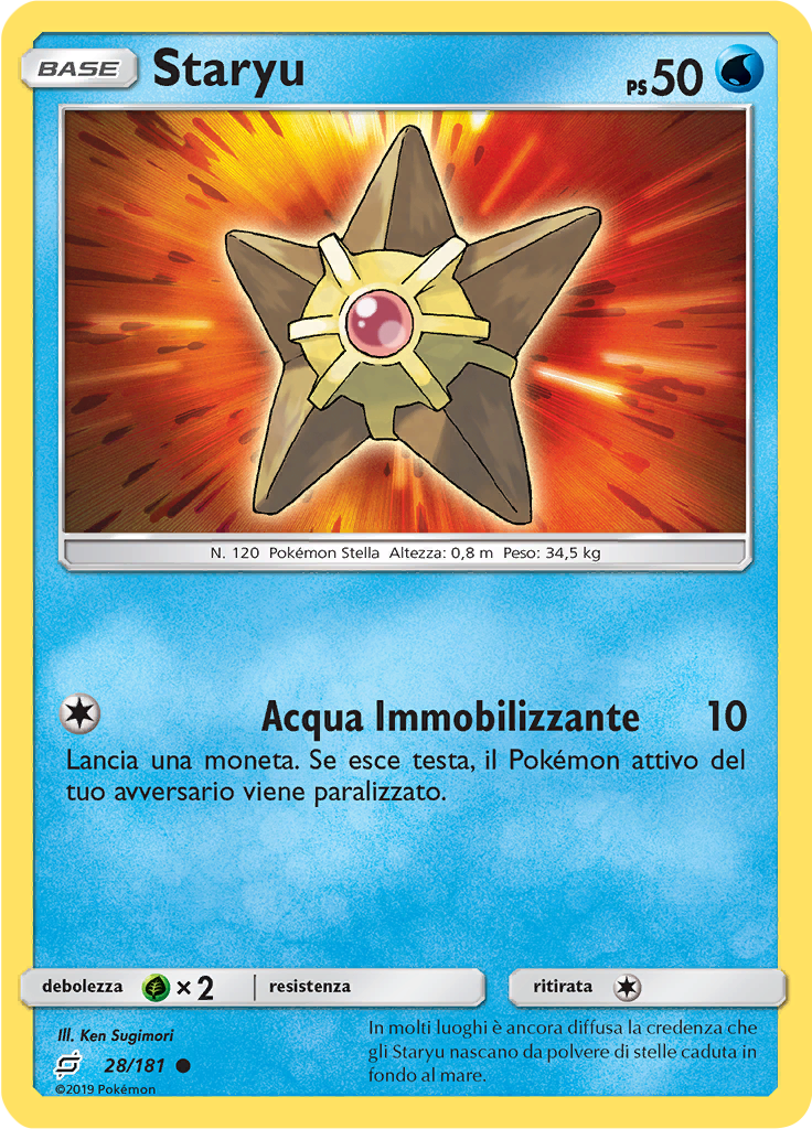 Staryu (Reverse Holo)