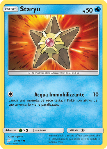 Staryu (Reverse Holo)