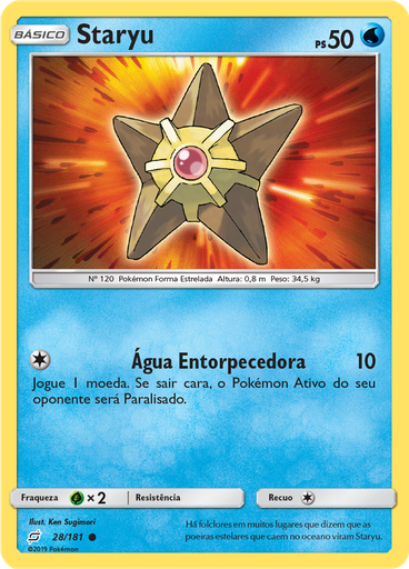 Staryu (Reverse Holo)