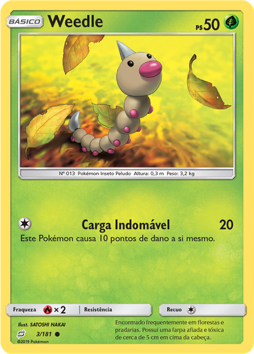 Weedle (Reverse Holo)