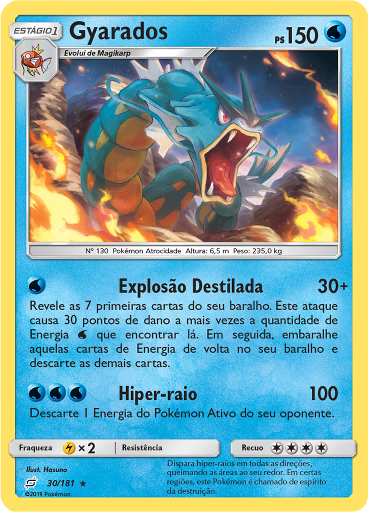 Gyarados (Reverse Holo)