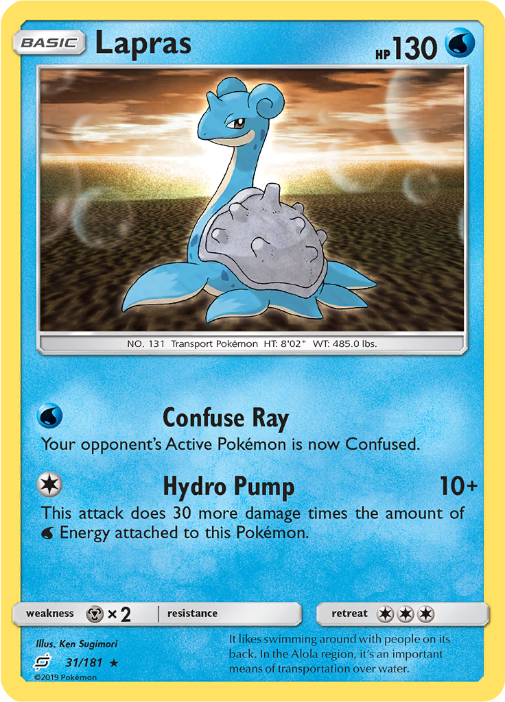Lapras (Reverse Holo)