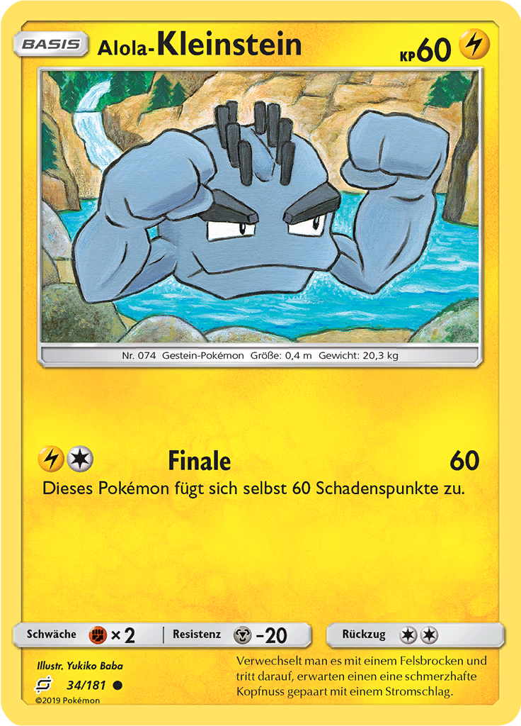 Alola-Kleinstein (Reverse Holo)