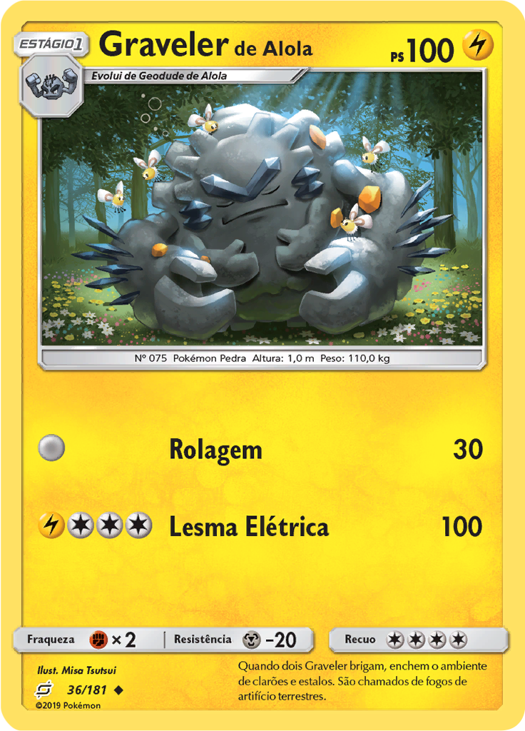 Graveler de Alola (Reverse Holo)