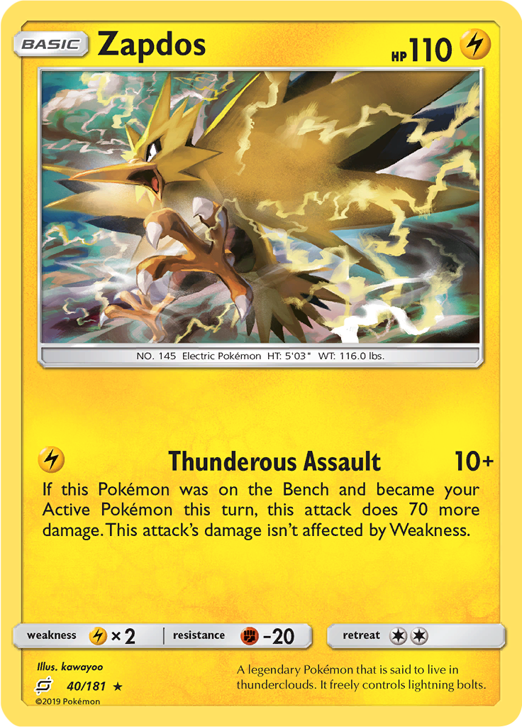 Zapdos (Reverse Holo)