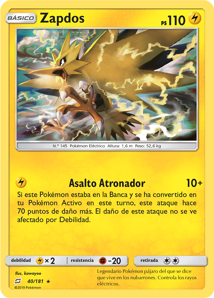 Zapdos (Reverse Holo)