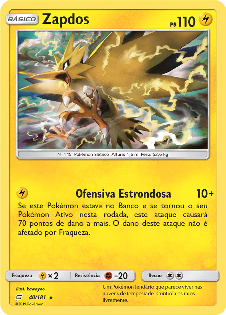 Zapdos (Reverse Holo)