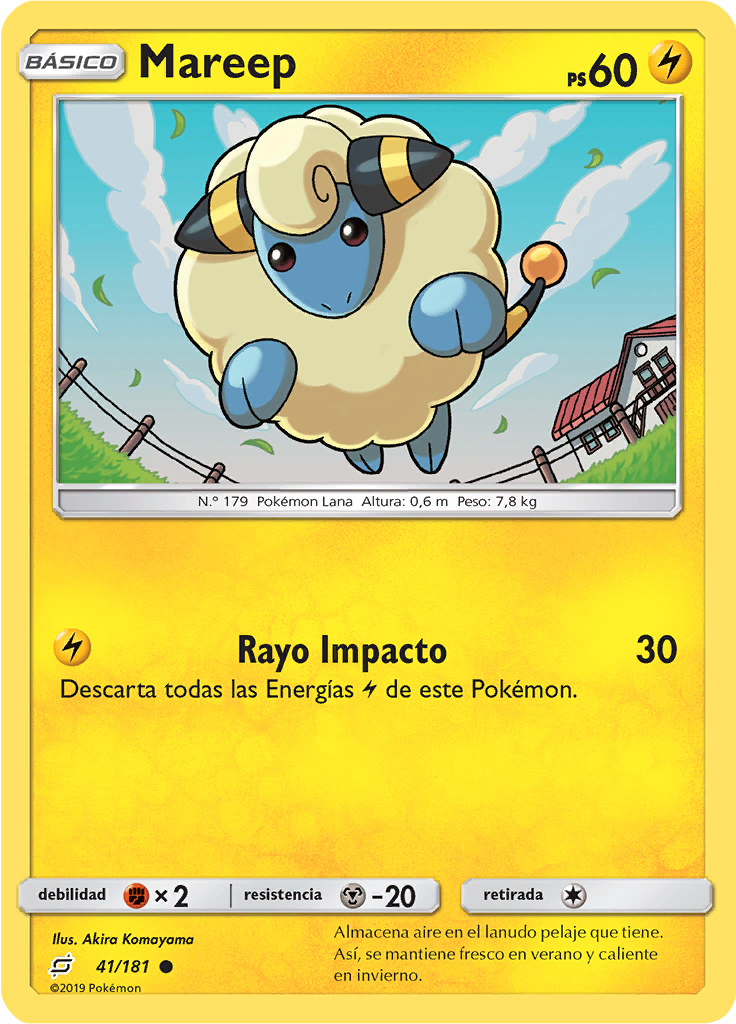 Mareep (Reverse Holo)