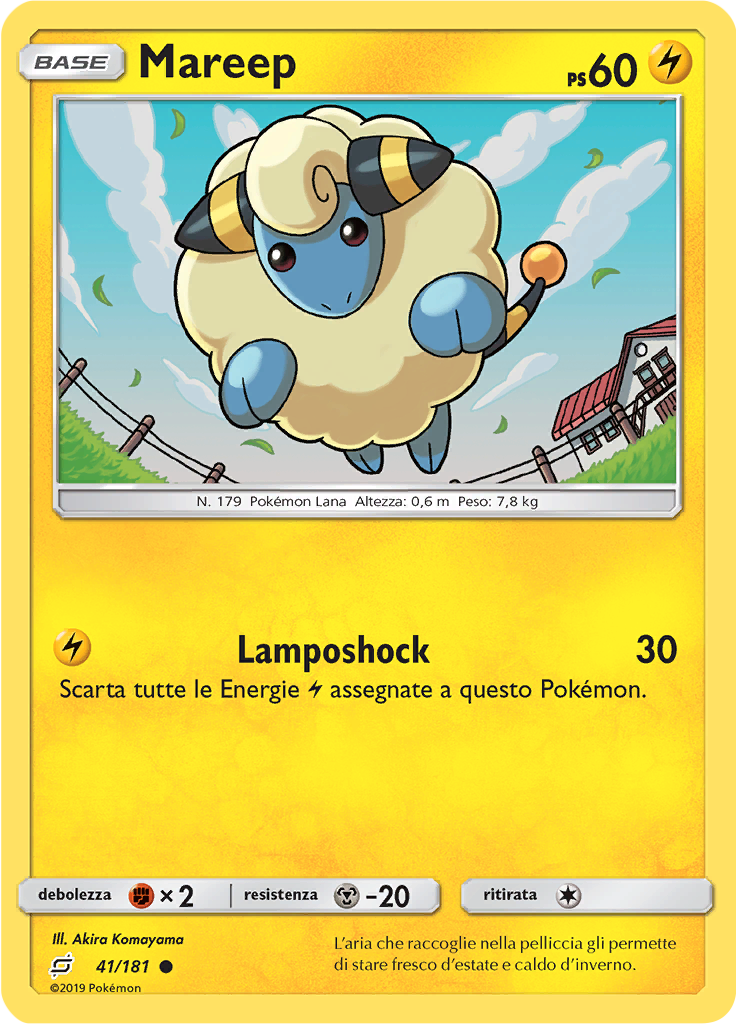 Mareep (Reverse Holo)