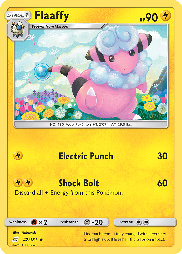 Flaaffy (Reverse Holo)