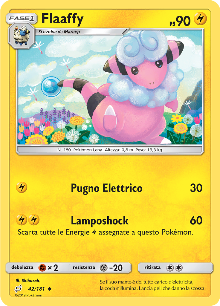 Flaaffy (Reverse Holo)