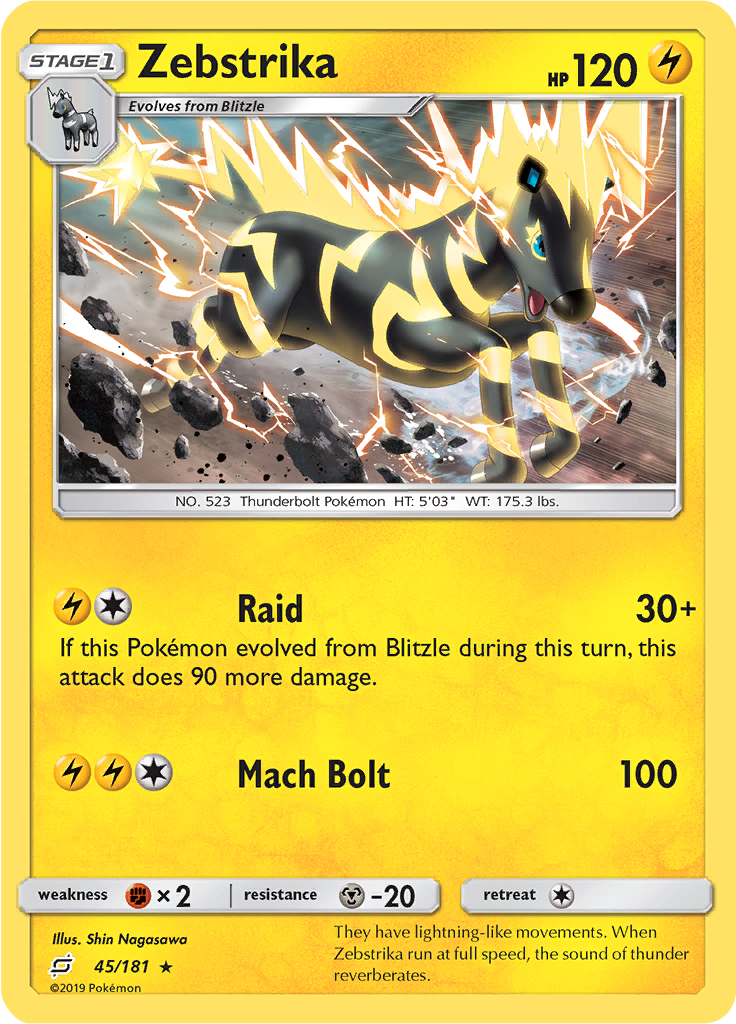Zebstrika (Reverse Holo)