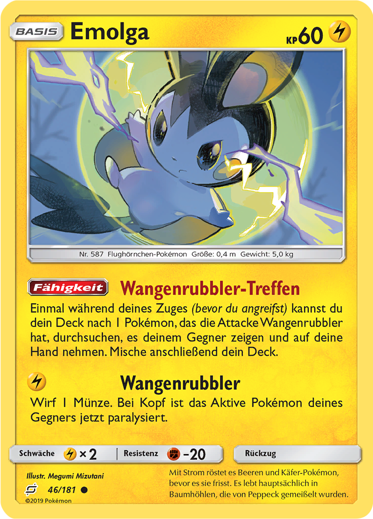Emolga (Reverse Holo)