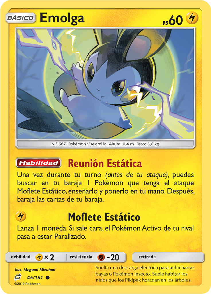 Emolga (Reverse Holo)