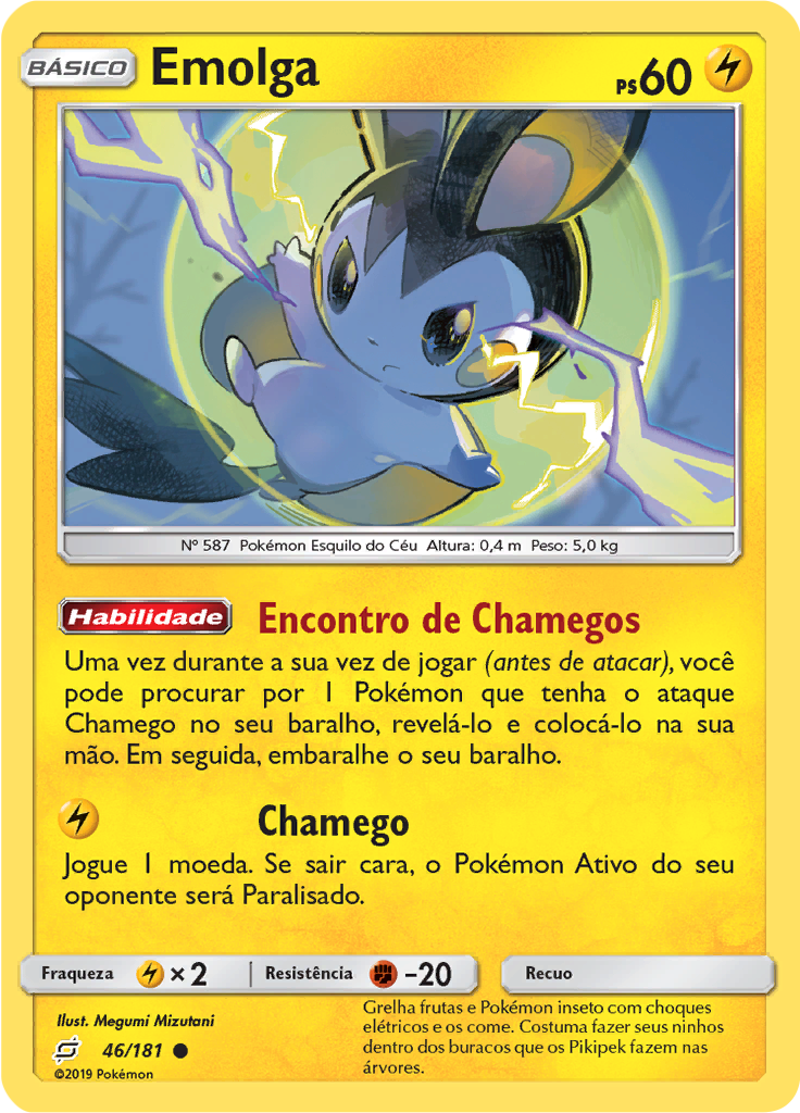 Emolga (Reverse Holo)