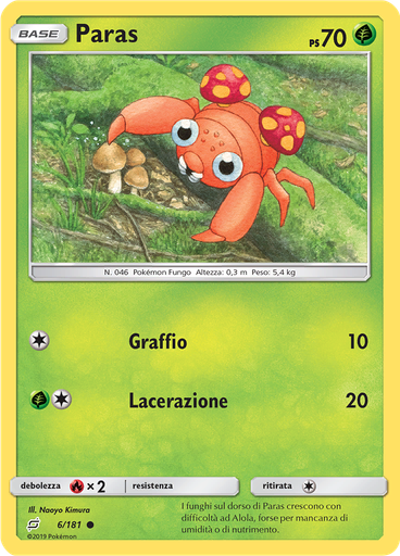 Paras (Reverse Holo)