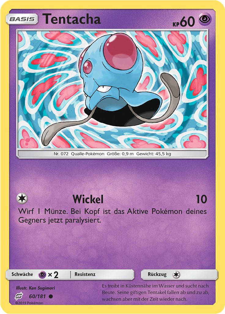 Tentacha (Reverse Holo)
