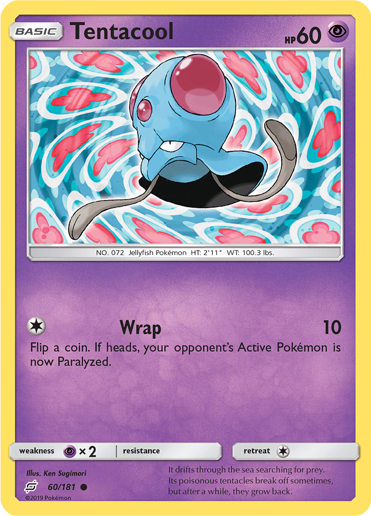 Tentacool (Reverse Holo)