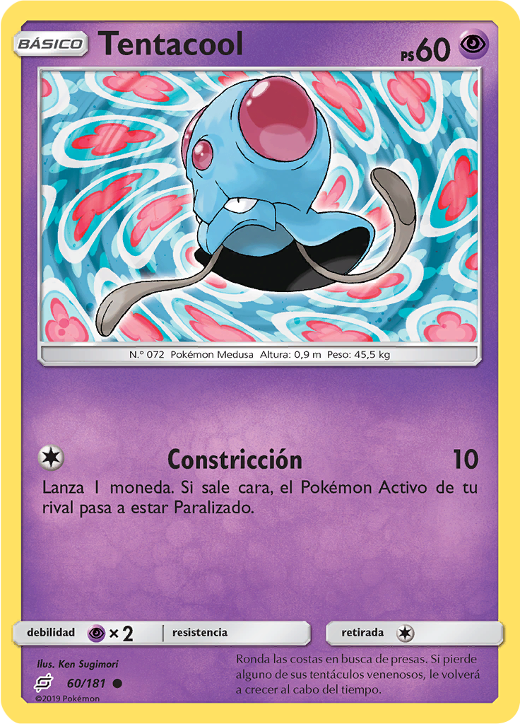 Tentacool (Reverse Holo)