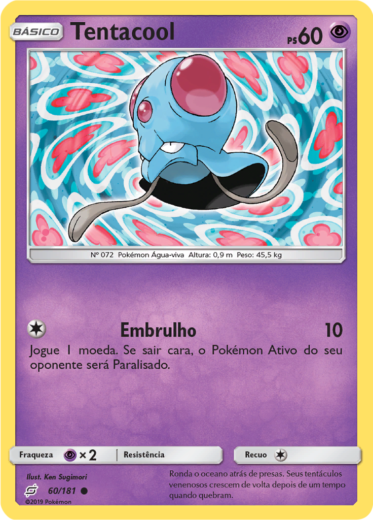 Tentacool (Reverse Holo)