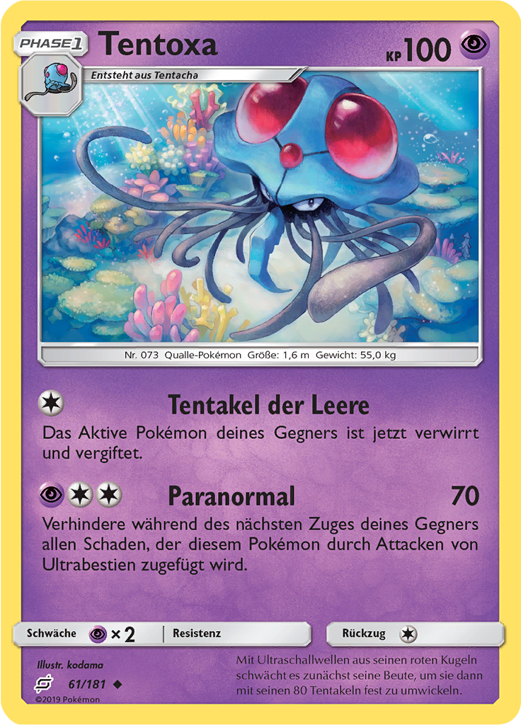 Tentoxa (Reverse Holo)