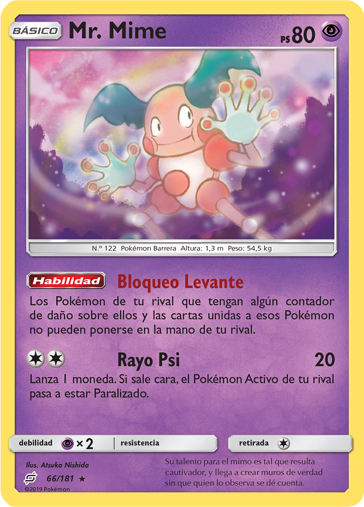 Mr. Mime (Reverse Holo)
