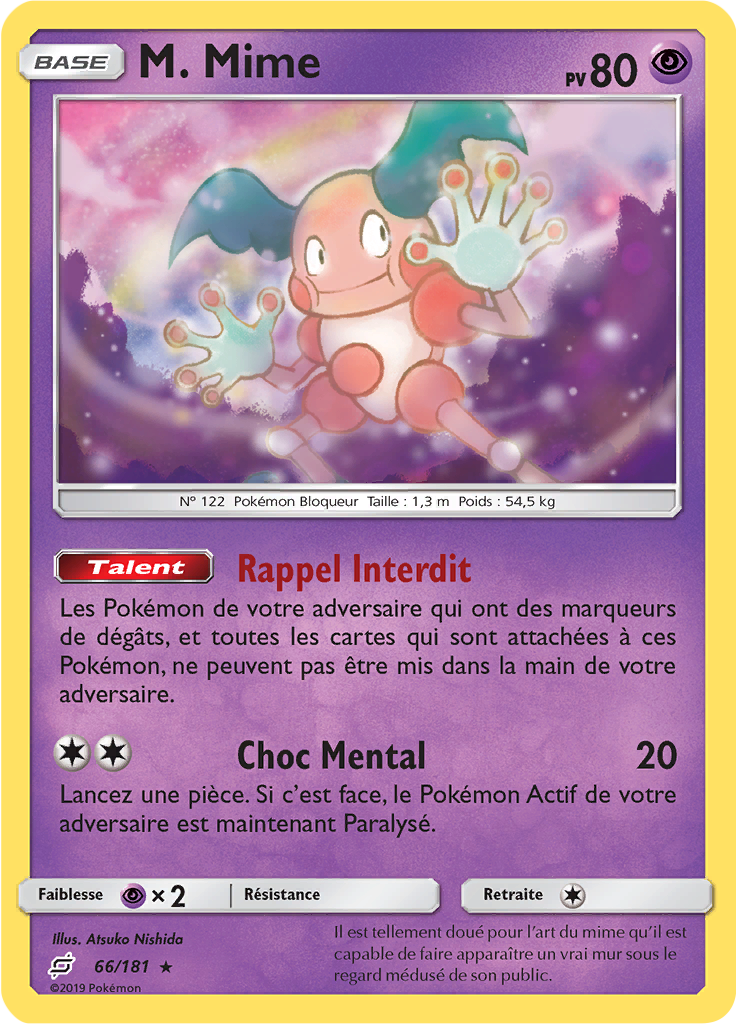 M. Mime (Reverse Holo)