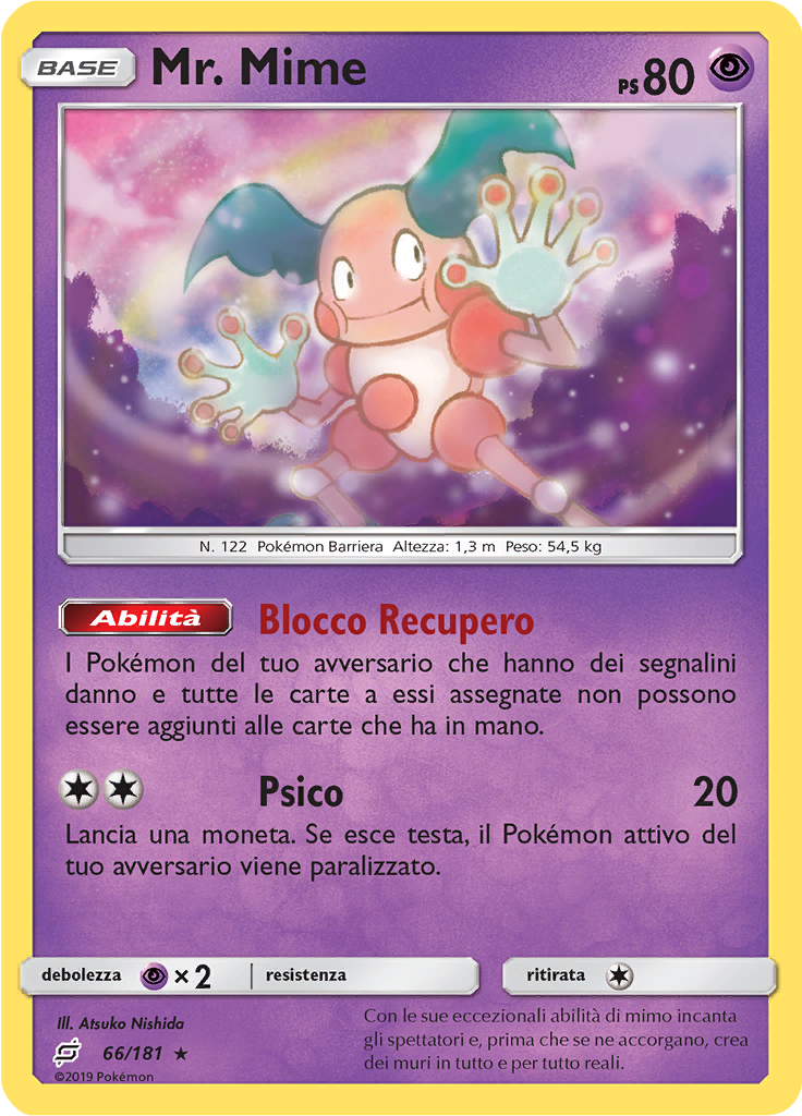 Mr. Mime (Reverse Holo)