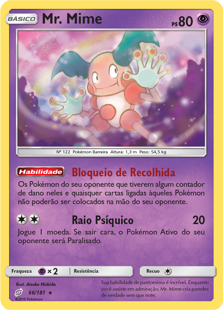 Mr. Mime (Reverse Holo)