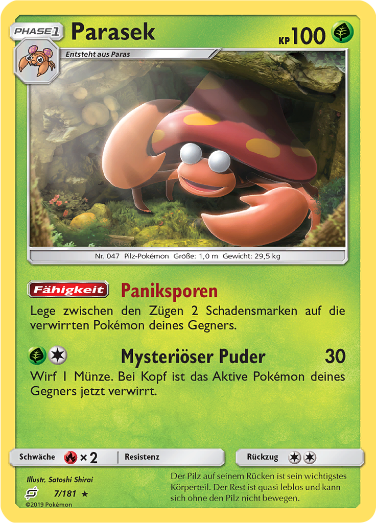 Parasek (Reverse Holo)