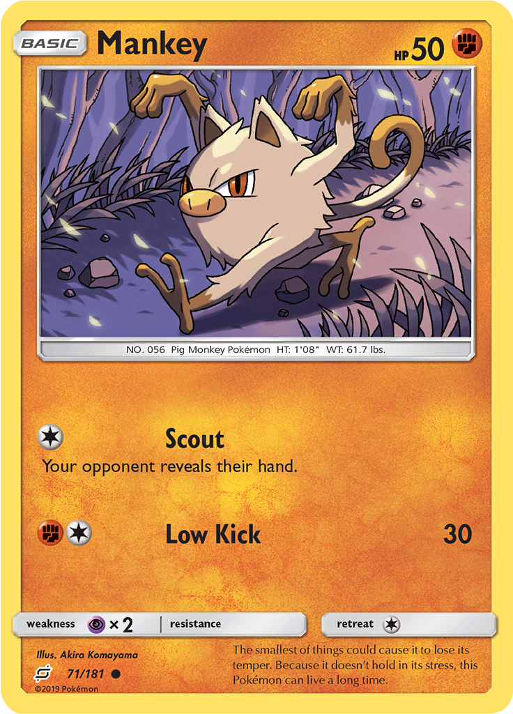 Mankey (Reverse Holo)