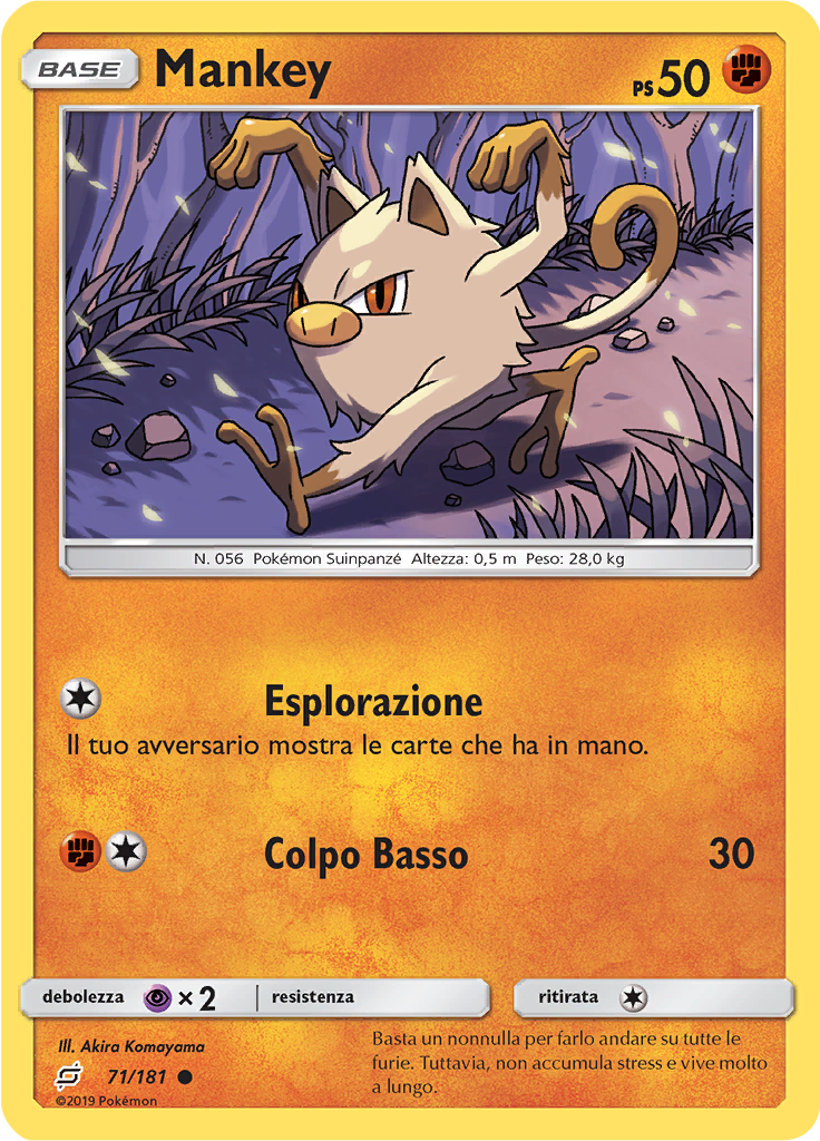 Mankey (Reverse Holo)