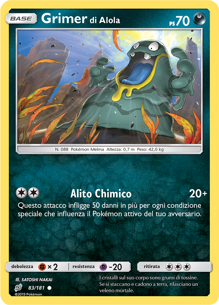 Grimer di Alola (Reverse Holo)