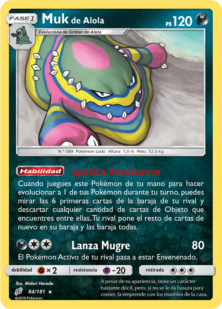 Muk de Alola (Reverse Holo)