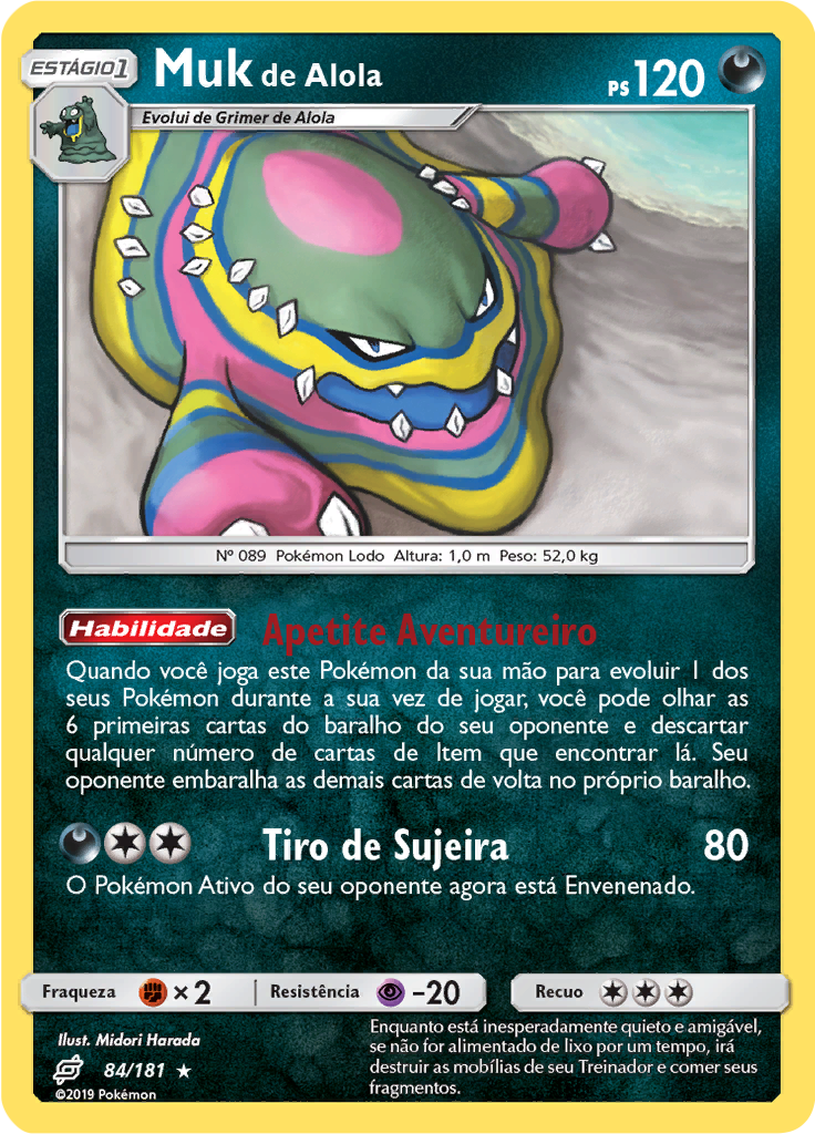 Muk de Alola (Reverse Holo)