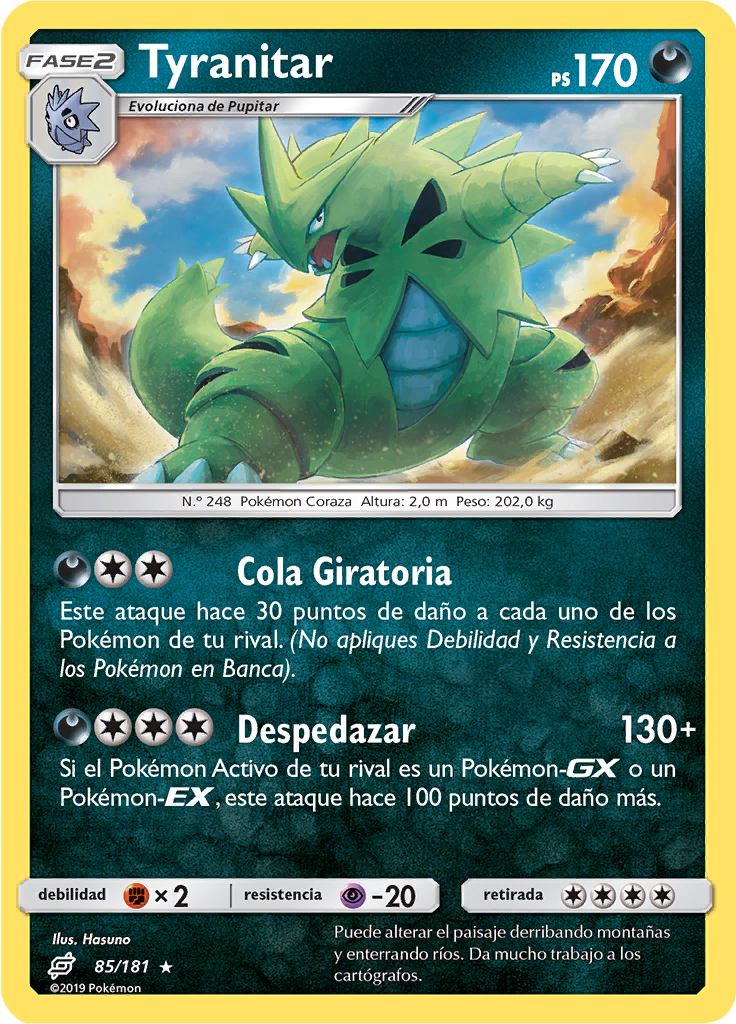 Tyranitar (Reverse Holo)