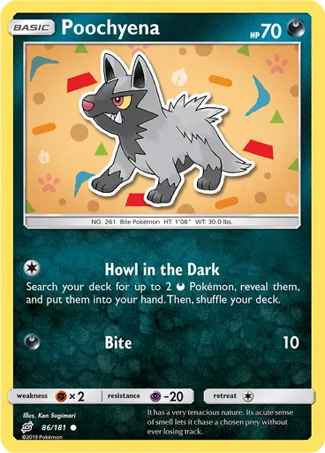 Poochyena (Reverse Holo)