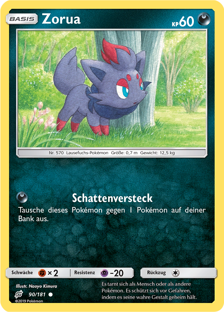 Zorua (Reverse Holo)