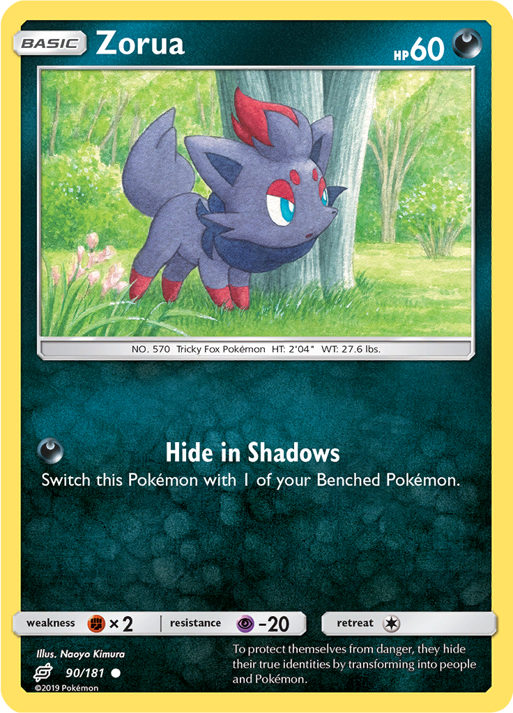 Zorua (Reverse Holo)