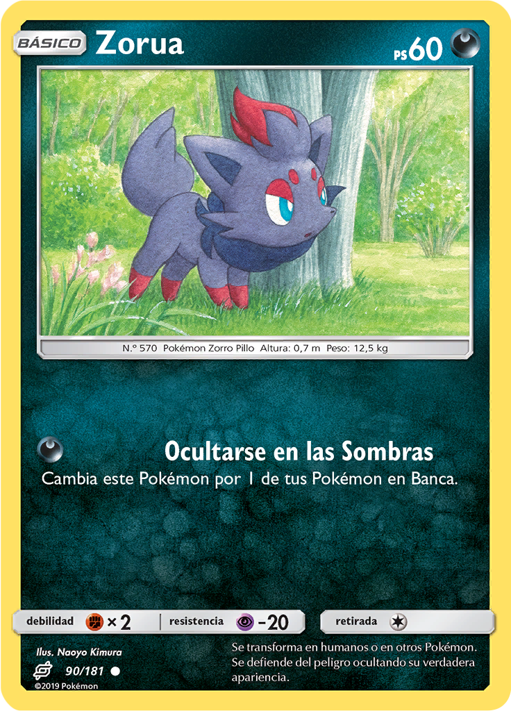Zorua (Reverse Holo)