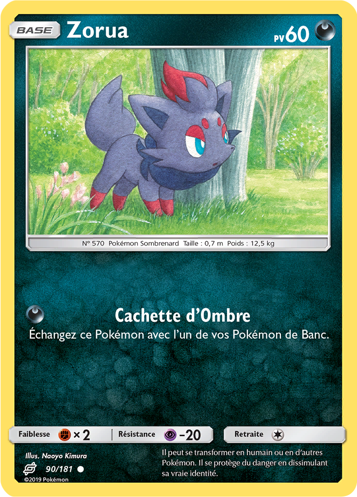 Zorua (Reverse Holo)