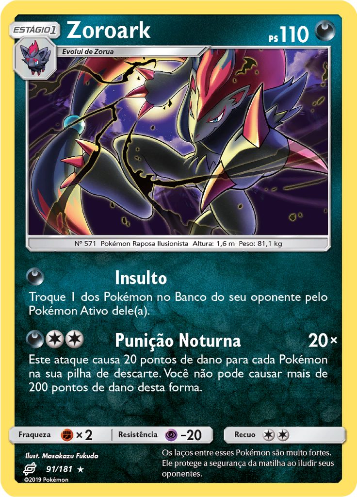 Zoroark (Reverse Holo)