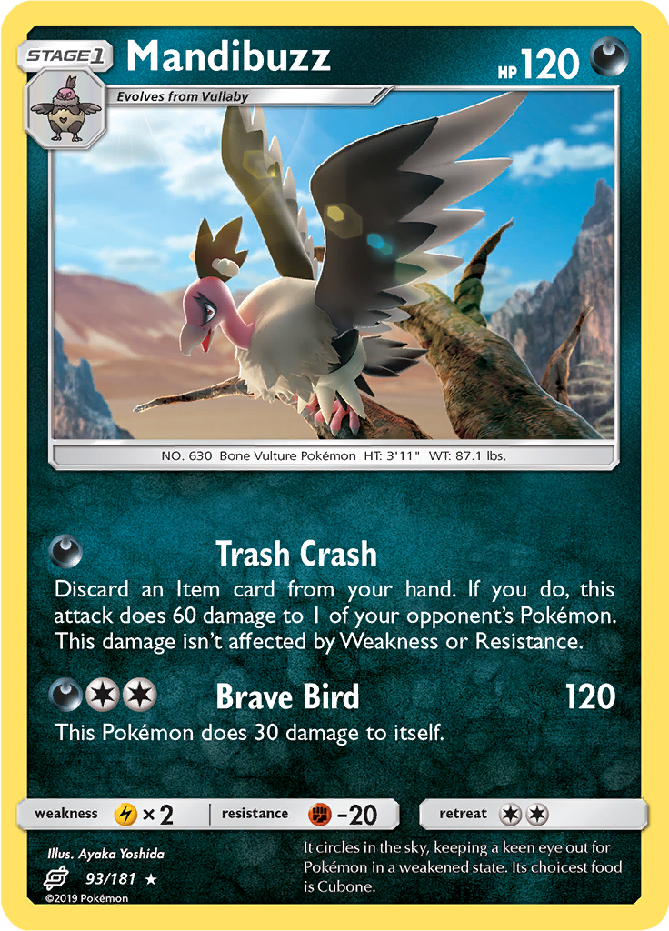 Mandibuzz (Reverse Holo)