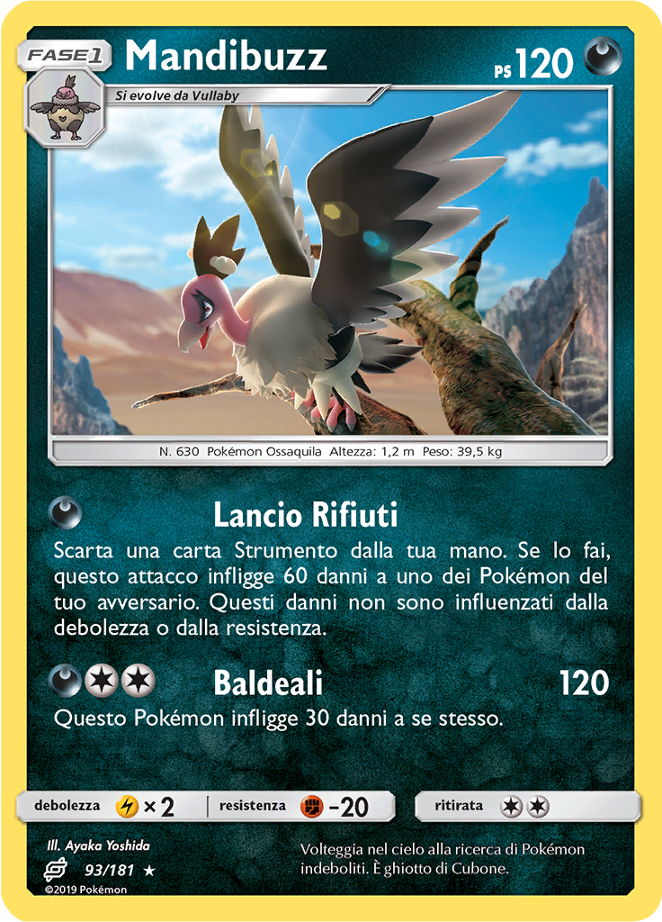 Mandibuzz (Reverse Holo)