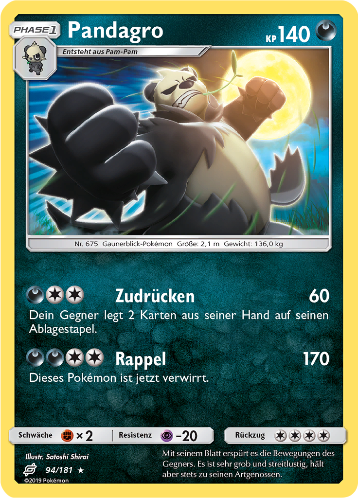 Pandagro (Reverse Holo)