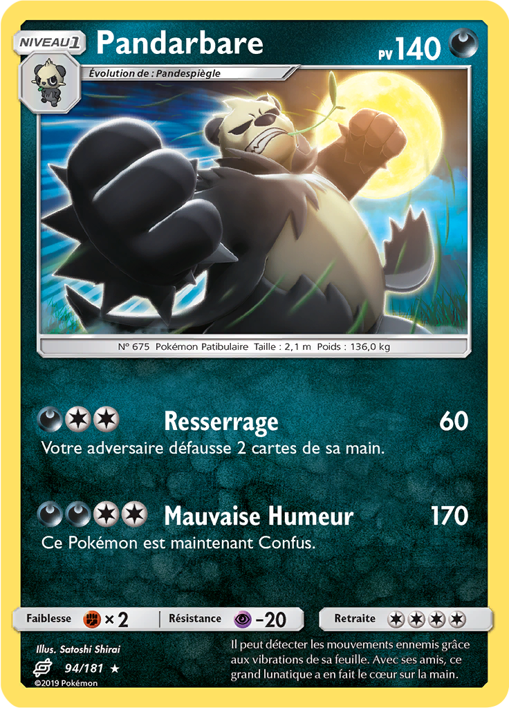 Pandarbare (Reverse Holo)