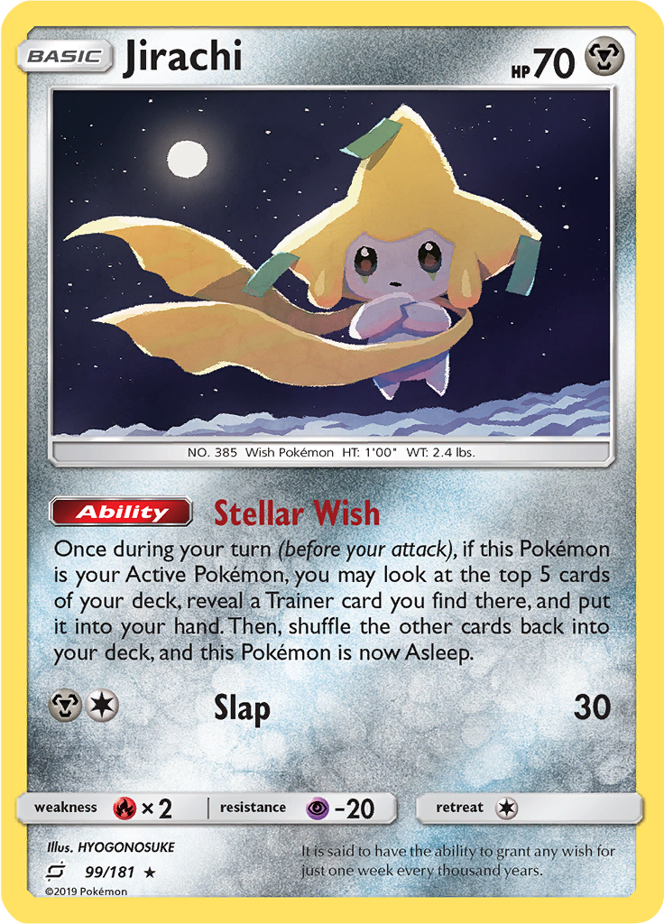 Jirachi (Reverse Holo)